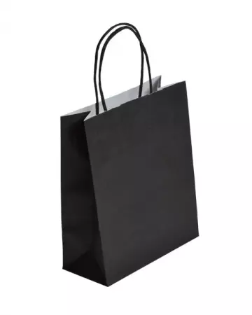 50 Sacs Kraft Tendance 35+14x40 NOIR / 21278