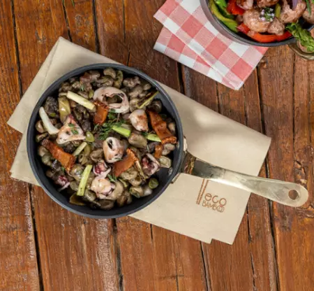 50 SERVIETTE 40X40 BAMBOU NATUREL / GA253.01