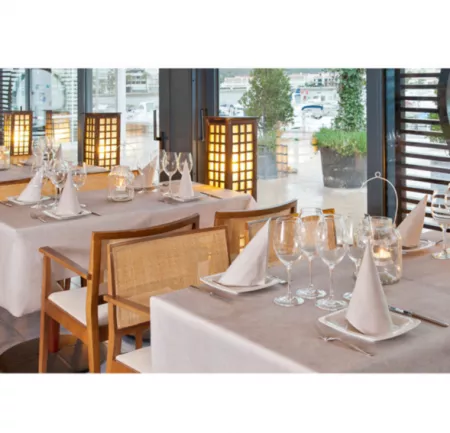 50 SERVIETTES 70 G/M2 40x40 CM CHOCOLAT SPUNLACE