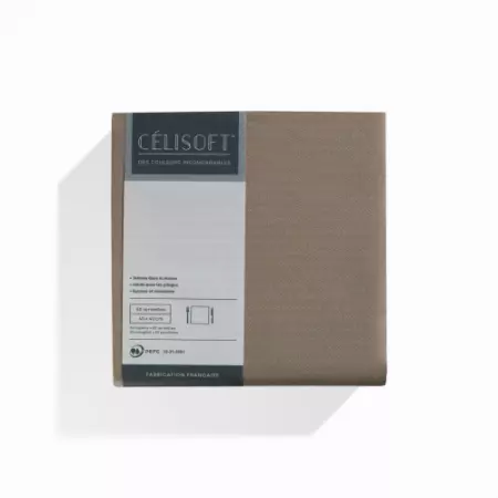 50 Serviettes Intiss&eacute; 40x40 ARGILE