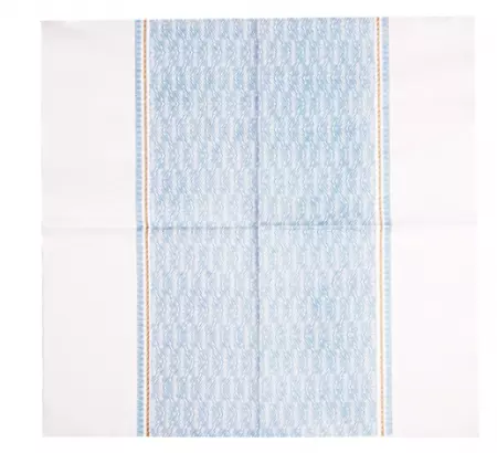 50 Serviettes Intiss&eacute; 40x40 AZUR