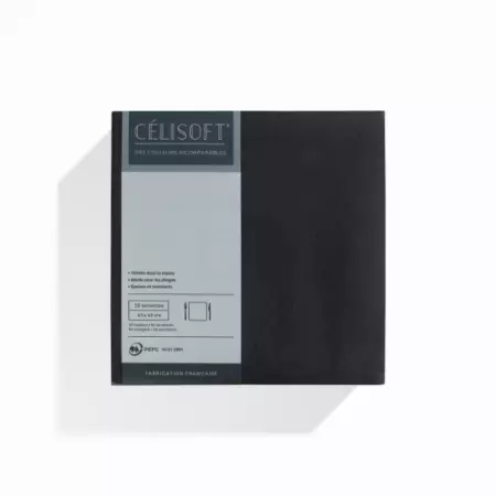 50 Serviettes Intiss&eacute; 40x40 EBENE