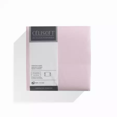 50 Serviettes Intiss&eacute; 40x40 ROSE POUDRE