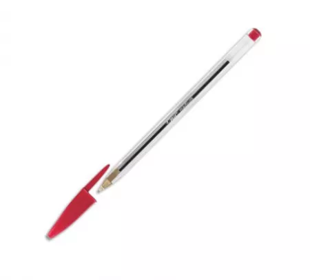 50 Stylo Bille BIC Cristal 0.5mm ROUGE