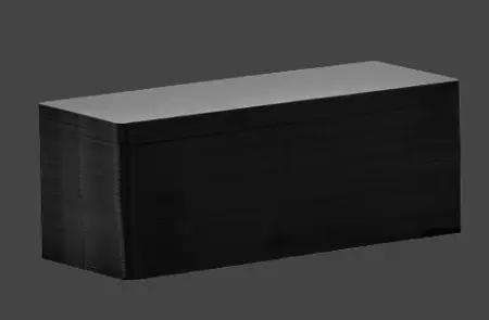 500 Cartes 50x120mm PVC NOIR