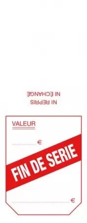 500 ETIQUETTES A CHEVAL FIN DE SERIE