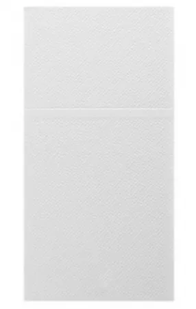 500 SERVIETTES CELISOFT 40X40 LUNCH POCHETTE BLANCHE 