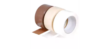 6 Adh&eacute;sifs PVC 100mx50mm BLANC