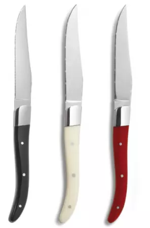 6 COUTEAUX STEACK ACR NOIR