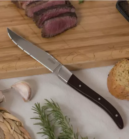 6 COUTEAUX STEACK ACR NOIR