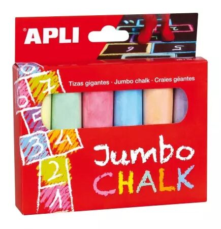 6 Craies G&eacute;antes Couleurs