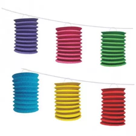 6 LAMPIONS MULTI 10X15 