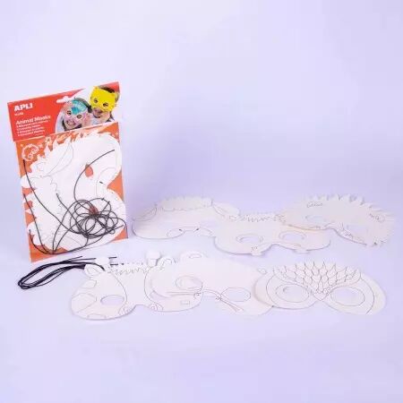 6 MASQUE ANIMAUX A COLORIER / AP13684