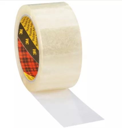 6 Rubans adh&eacute;sif polypropyl&egrave;ne silencieux Scotch&reg; 3M 309 - TRANSPARENT 48 mm x 66 m