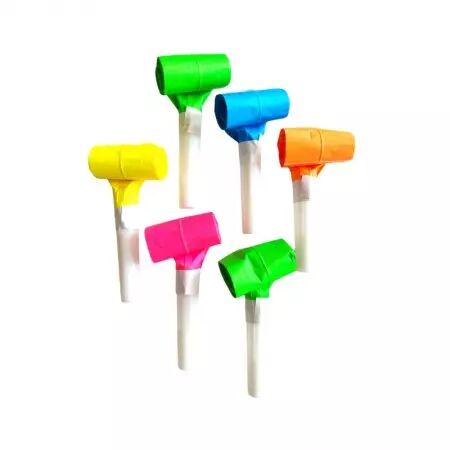 6 sans-g&ecirc;nes FLUO COLOR