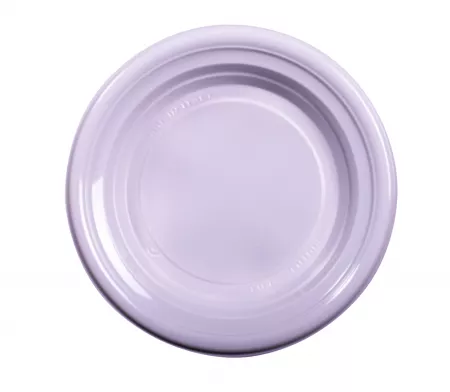 650 Assiettes D22 PP Creuses R&eacute;utilisable 20gr BLANC