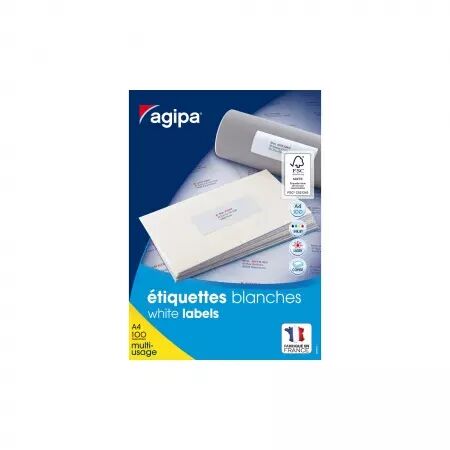 6500 Etiquettes 38x21.2 BLANC