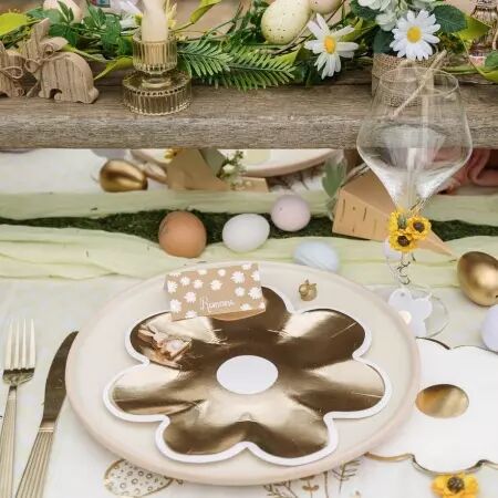 8 ASSIETTES MARGUERITE  / AR93762