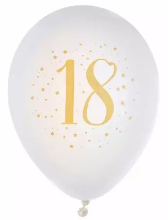  8 BALLONS 18 ANS 