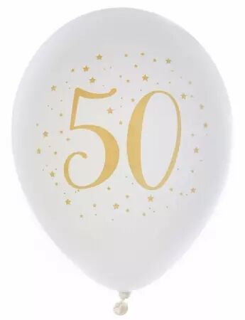 8 BALLONS 50 ANS