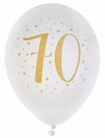 8 BALLONS 70 ANS