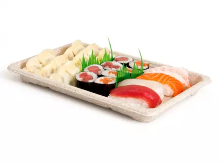 800 Boites Sushi 23.5x15.5x2cm BIONIC