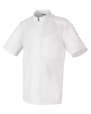 ABAX VESTE MANCHE COURTE BLANCHE