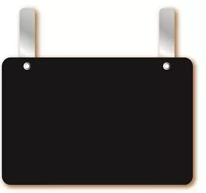 AEDOISE NOIRE 20X14 NEUTRE, 2 PETITES PATTES