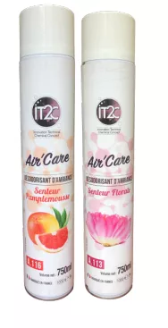 A&eacute;rosol d&eacute;sodorisant senteur florale 750ml