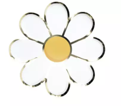 ASSIETTES MARGUERITE HIPPY PARTY 23CM X 8