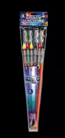 Assortiment 10 Fus&eacute;es SPACE MACHINE
