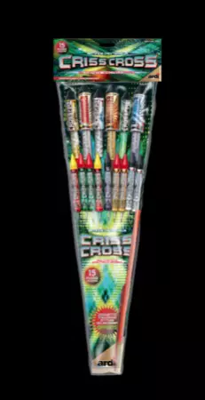 Assortiment 15 Fus&eacute;es CRISS CROSS