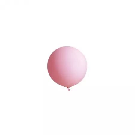 BALLON GEANT UNI ROSE 90 CM