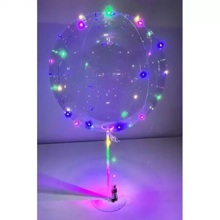 Ballon sur pied bubble avec led