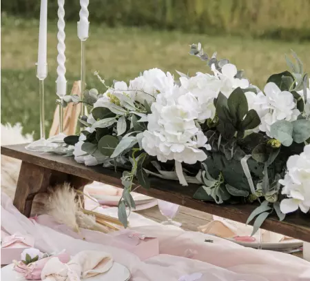 BANC CENTRE DE TABLE 