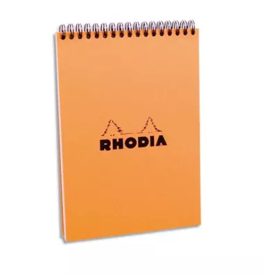 Bloc RHODIA Classic Orange A5 5x5