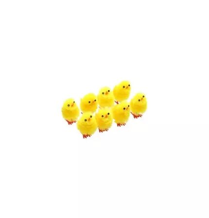Boite 8 Poussins jaunes 