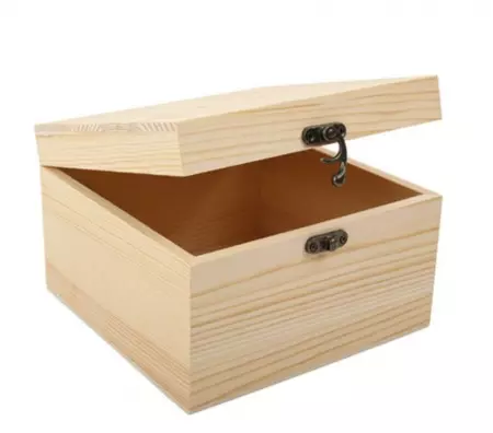 BOITE BOIS 17X11x17cm 