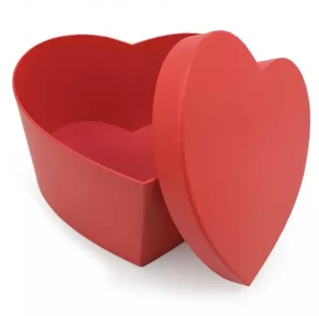 BOITE COEUR ROUGE PANDORE 20X11