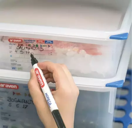 BOITE HERMETIQUE PP GN1/4 150MM 2,8 L TRANP