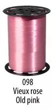 Bolduc 7mm 500m VIEUX ROSE
