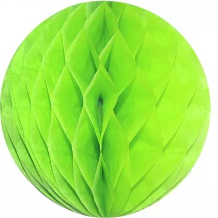 Boule alveole vert pomme  20cm