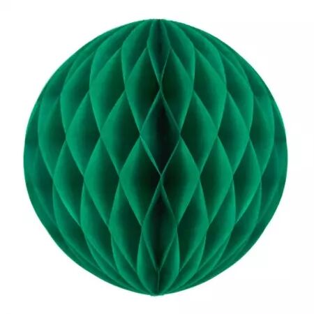 Boule alveolee 12 cm vert