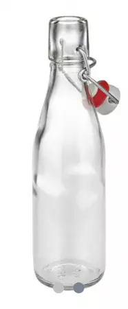 BOUTEILLE LIMONADIER 250ML + BOUCHON M&Eacute;CANIQUE PP/GALVA