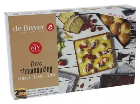 BOX #HOMEBAKING : LES MOULES A GATEAUX