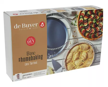 Box HOMEBAKING tarte (4 pi&egrave;ces)