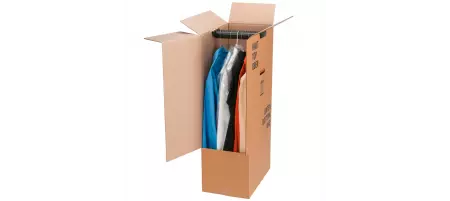 Caisse Penderie 500x500x1000 DD30 + Porte Cintre