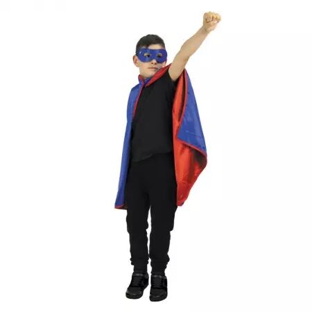 CAPE SUPER HEROS  ENFANT + MASQUE	