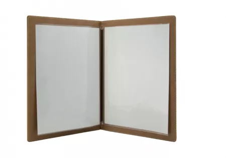 CARTE MENU A4, 1 double inserts inclus 