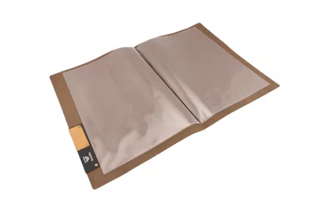 CARTE MENU A4 gamme nature, 1 double inserts inclus